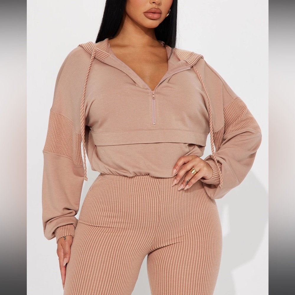 Off the stage hoodie jumpsuit